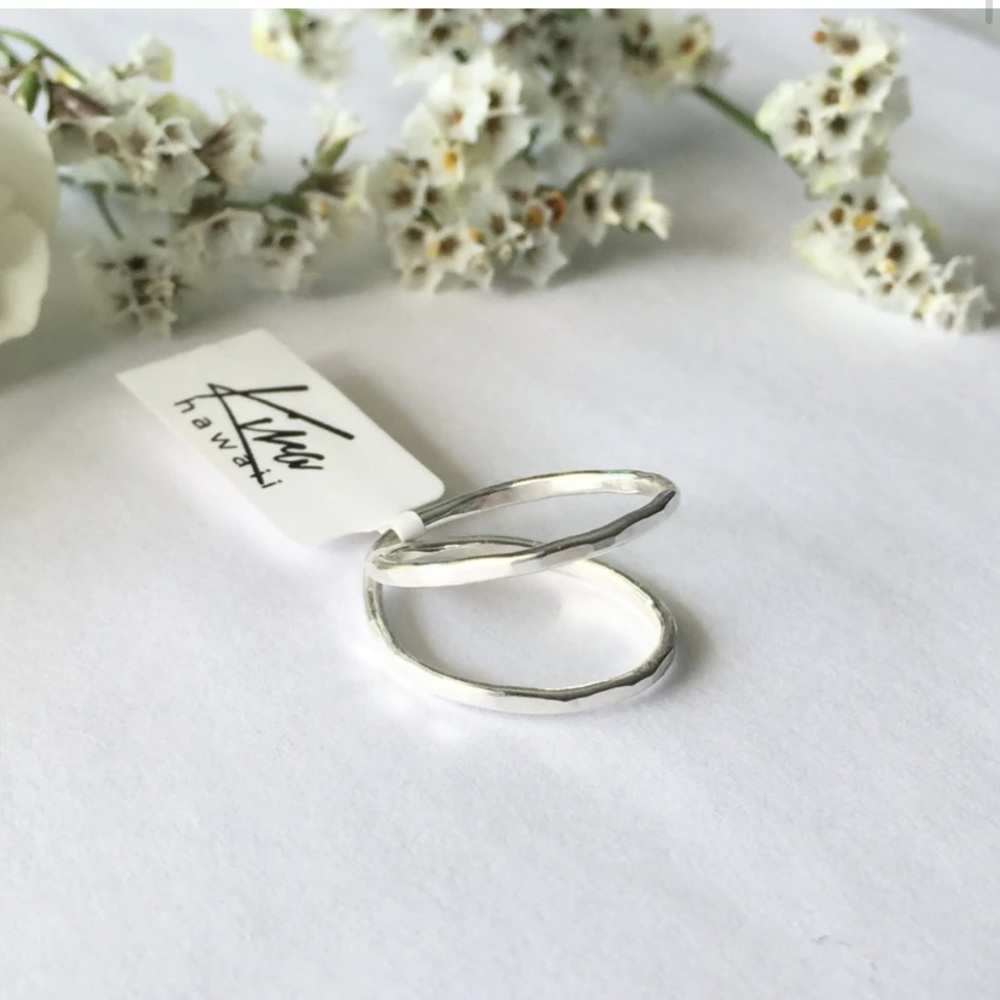 Kira Hawaii X-Ring in Silver
